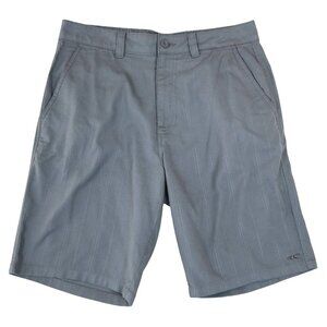O’Neill Gray Shorts 32 Casual Chino Surf Skate Coastal Resortwear Minimalist